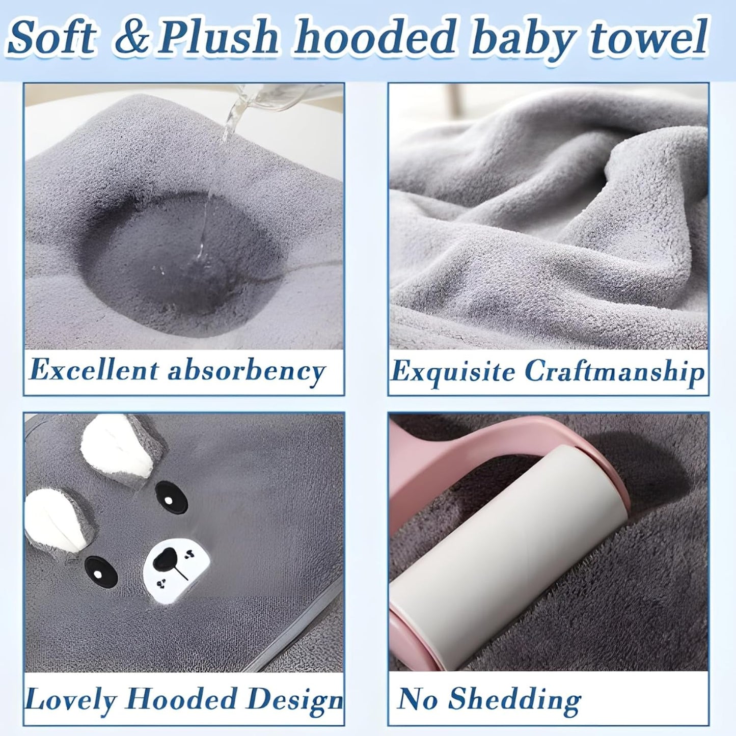 Maame Kids Cotton Bath Towel – 350 GSM, Ultra Soft & Absorbent